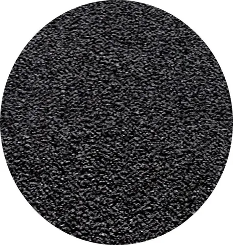 Mertex Fußmatte Schmutzfangmatte rund mit Kettelkante - Hochwertige runde Schmutzfangmatte mit umlaufender Kettelkante in schwarz, ideal für jeden Wohnbereich und Nass-Raum, pflegeleicht und robust dank gummierter Rückseite.