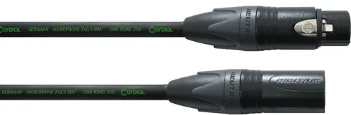 Cordial CRM 5 FM-BLACK Mikrofonkabel 5 m