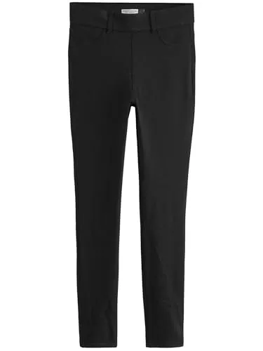 NEXT Damen Standard Denim-Leggings aus Jersey Schwarz 44