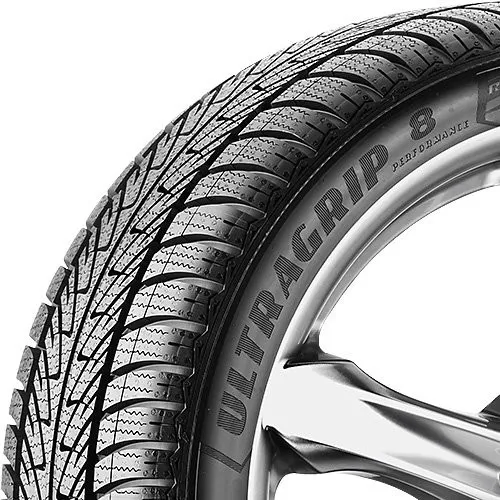 GOODYEAR Winterreifen Ultra Grip 8 Performance 205/60 R16 92H ROF - Autoreifen - Hochleistungs-Winterreifen mit Run Flat-Technologie für maximale Sicherheit und Kontrolle bei winterlichen Bedingungen.