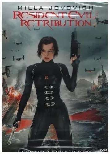 DVD Milla Jovovich Resident Evil: Retribution ITALIAN / ENGLISH NEW OVP