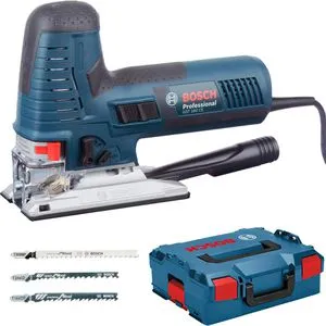 Bosch Stichsäge GST 160 CE - Pendelhubstichsäge, 800 W, Schnittleistung bis 160mm, mit LED und werkzeuglosem Sägeblattwechsel