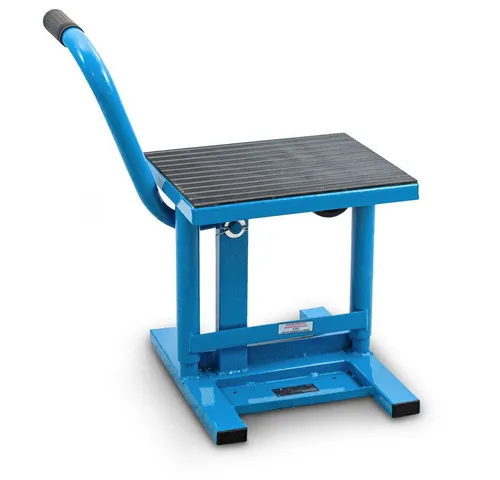 Bituxx® Motorradbock für Enduro & Motocross - Werkstatteinrichtung für Motorräder, max. Tragfähigkeit 150kg, höhenverstellbar bis 41cm für optimale Wartung und Reparatur.