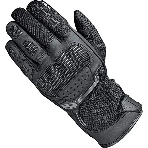 Held Leather Gloves Desert II Black 9 - Hochwertige Motorradhandschuhe - Motorradhandschuhe aus feinstem Leder, bieten optimalen Grip und besten Schutz für sichere Fahrten.