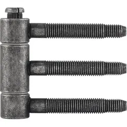 Steckband 3-teilig ø 18mm,Höhe 68mm,Stahl schwarz