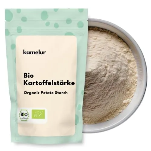 Kamelur Bio Kartoffelstärke- 1kg - BIO Kartoffelmehl einsetzbar in Küche & Backstube