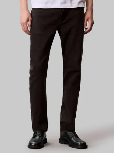 Calvin Klein Jeans Slim-fit-Jeans SLIM TAPER schwarz 34 - Hochwertige Denim-Jeans mit elastischem Material für optimalen Tragekomfort. Der Slim Taper Schnitt und das Markenlabel verleihen einen modernen Look.