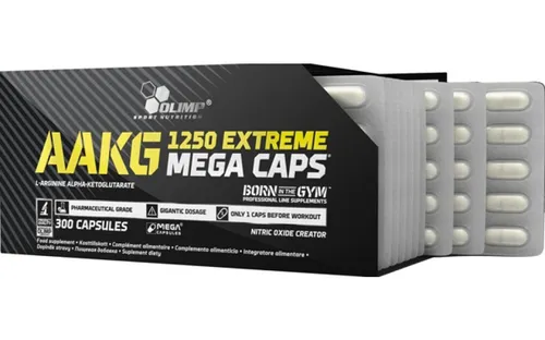 Olimp AAKG Extreme Mega Caps in schwarz von Olimp