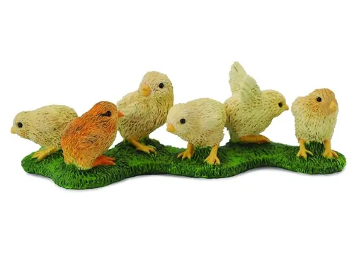 Collecta 88479 Küken 6 Stück 6 cm Bauernhof