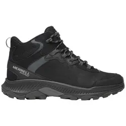 Merrell Speed Strike 2 LTR Mid WP black 44 - Wanderschuhe, atmungsaktiv und wasserdicht mit 100% recycelten Materialien für umweltbewusste Abenteuer.