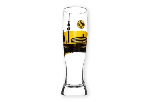 BVB MERCHANDISING Bierglas BVB Weizenglas, 1-tlg., Glas