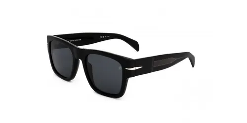 DAVID BECKHAM Sonnenbrille DB 7000/S BOLD 52807KU schwarz - Stilvolle Sonnenbrille im quadratischen Design mit 100% UV-Schutz. Ideal für modebewusste Träger, die Wert auf Qualität und Schutz legen.