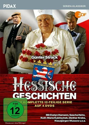 Hessische Geschichten - Die komplette 12-teilige Serie DVD Günter Strack