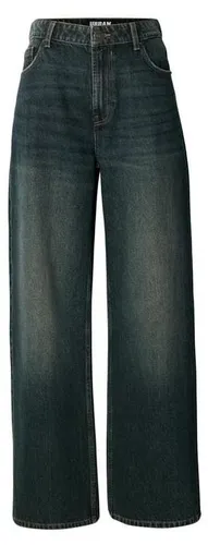 Urban Classics Damen Jeans Regular Wide Leg blau 29