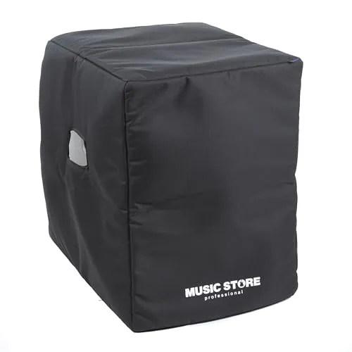 Subwoofer-Schutzhülle 15 Zoll für Fame Challenger 15S - Robust, Gepolstert, Wasserabweisend, Passgenau mit Tragegriff & Freier Rückseite für Anschlusszugang