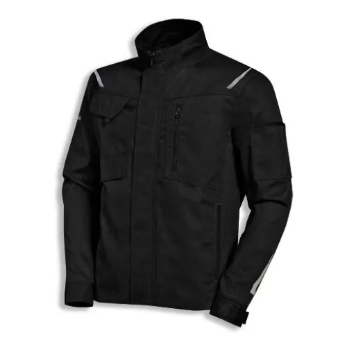 Uvex 8906708 Arbeitsjacke syneXXo XS - Arbeits- & Schutzkleidung, sportive Jacke aus robustem Mischgewebe mit vielfältigen Taschenlösungen und praktischem Stehkragen für optimalen Tragekomfort.