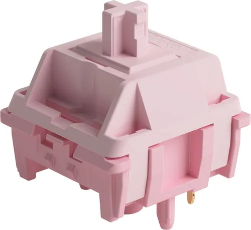 AKKO Stellar Rose Switches - Mechanische 5-Pin Linear Switches, 37g, 45 Stück - Switches für mechanische Tastaturen, bieten ein sanftes Tippgefühl und hohe Präzision für alle Gaming- und Schreibanforderungen.