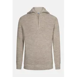 Troyer Hanseheld Wolle Herren Beige in beige von Hanseheld