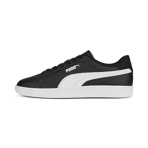 Puma Smash 3.0 L Unisex Sneaker - Herren-Sneaker mit hochwertigem Leder-Obermaterial und gepolstertem Kragen für maximalen Tragekomfort. Das aktualisierte Eyestay-Design sorgt für einen modernen Look.