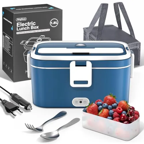 Elektrische Lunchbox 100W mit 1,8L Edelstahlbehälter