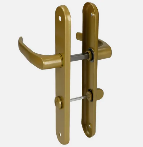 Türbeschlag Türdrücker Drückergarnitur Türklinke Gold WC-Badezimmer