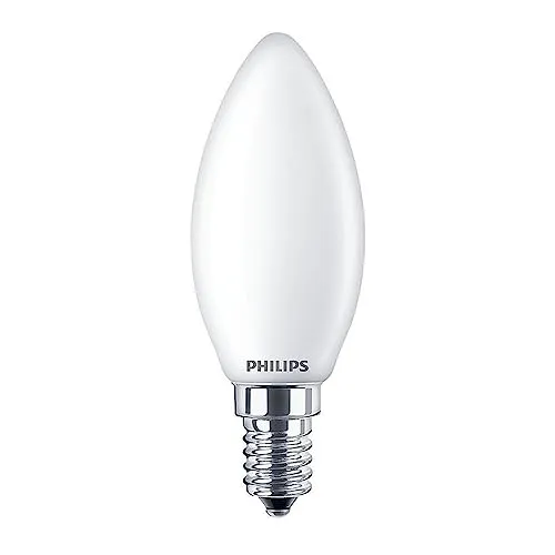 Philips Corepro LEDcandle E14 mattiert, 6,5 W, 806 lm – 840 Kaltweiß | ersetzt 60 W, 8719514347526
