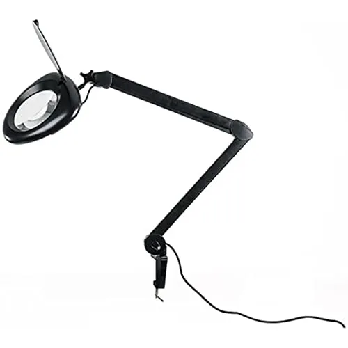 ELV LED-Lupenleuchte, 2,25-fache Vergrößerung, 650 Lumen, schwarz