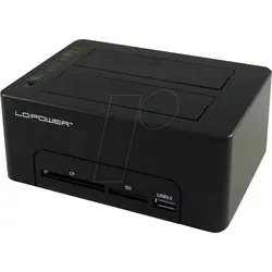 LC-Power LC-DOCK-U3-CR - HDD-Dockingstation - Dockingstation für 2,5