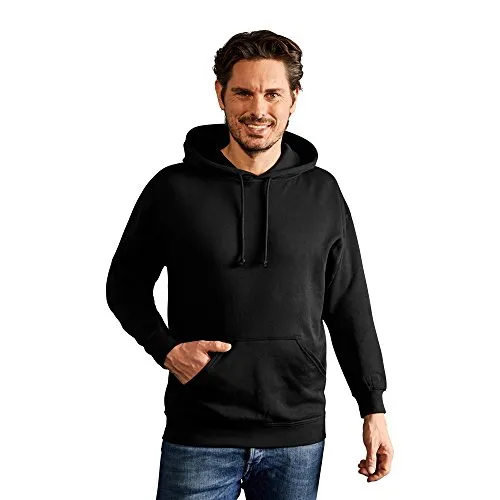 Heavy Hoodie 80-20 Herren, Schwarz, XL