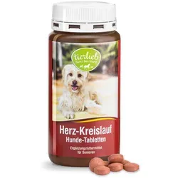 Sanct Bernhard tierlieb Herz-Kreislauf Tabletten für Hunde 180 St - rezeptfrei, unterstützt die Herzgesundheit Ihres Hundes mit natürlichen Inhaltsstoffen