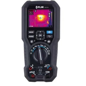 FLIR DM286 Multimeter mit Wärmebildkamera - Multimeter mit integrierter Wärmebildkamera (160x120 Px) und Bluetooth für einfache Datenübertragung, ideal für Elektroinstallationen und präzise Messungen.