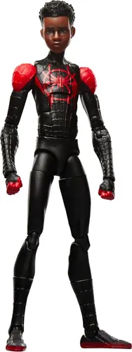 Marvel Legends Spider-Man: Across the Spider-Verse Miles Morales Figur - Detailreiche Figur von Miles Morales aus Spider-Man: Across the Spider-Verse, ideal für Sammler und Fans der Marvel Legend Series.