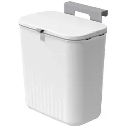 Abfallbehälter Weiß von plasteo