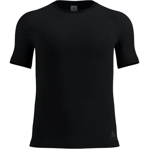 Odlo Performance Light Unterhemd Herren - Schwarz, Größe XL - Erlebe Leichtigkeit und Komfort beim Laufen mit dem Odlo Performance Light Unterhemd. Hergestellt aus recyceltem Polyester für optimale Bewegungsfreiheit und Atmungsaktivität, ideal für intensive Trainingseinheiten.