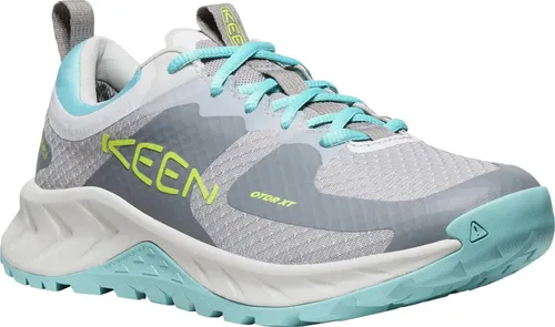 KEEN Damen Versacore Waterproof Wanderschuh - Alloy/Evening Primrose, 42 EU - Wanderschuhe mit KEEN.DRY Membran für wasserdichten Komfort und hervorragende Traktion auf jedem Terrain.
