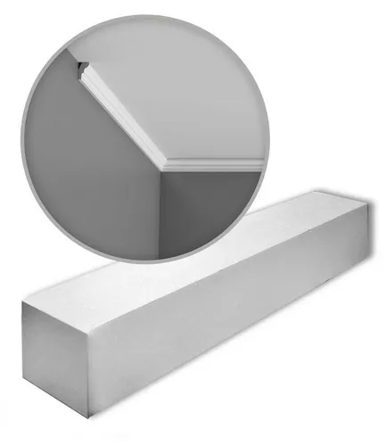 Orac Decor CX111 AXXENT Zierleisten Set mit 10 Leisten | 20 m - Hochwertiges Set aus 10 Zierleisten, ideal für stilvolle Innen- und Außenbereiche. Zeitloses Design und einfache Montage für ein elegantes Raumgefühl.