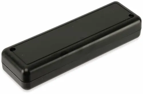 STRAPUBOX Kunststoffgehäuse, Typ 2090 SW, 129 x 40 x 24 mm