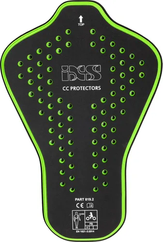 IXS Rückenprotektor CCS Level 2 – optimaler Schutz für Motorradfahrer - Motorradprotektoren aus 100% Kunststoff, bietet hervorragenden Schutz mit Level 2 Zertifizierung für maximale Sicherheit im Motorradsport.