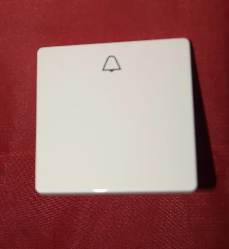 Siemens Delta 5TG6207 Wippe Glocken Symbol titanweiß