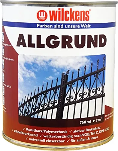 Wilckens Kunstharz Allgrund, 750 ml, Rotbraun