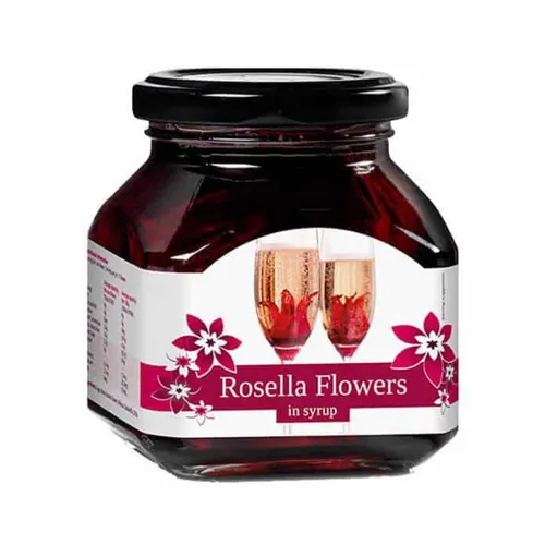 Rosella Flowers Wilde Hibiskusblüten in Sirup 270g