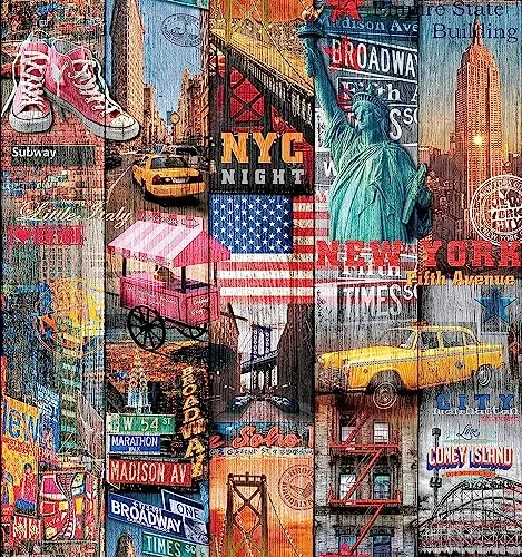 d-c-fix Möbel-Klebefolie Manhattan, 67,5 cm x 2 m - abwaschbare und selbstklebende Deko-Folie für Küche, Schrank, Tisch & Fensterbank - modern & nachhaltig