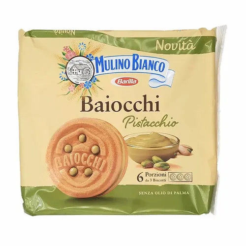 Baiocchi Pistaziencreme-Kekse 168g - Mulino Bianco