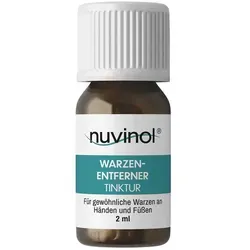 nuvinol Warzenentferner Tinktur - Schmerzfrei Warzen loswerden - Warzenentferner für Hände und Füße, wirkt schmerzfrei und ist bereits für Kinder ab 4 Jahren geeignet. Einfach anzuwenden, erste Ergebnisse nach nur einer Woche!