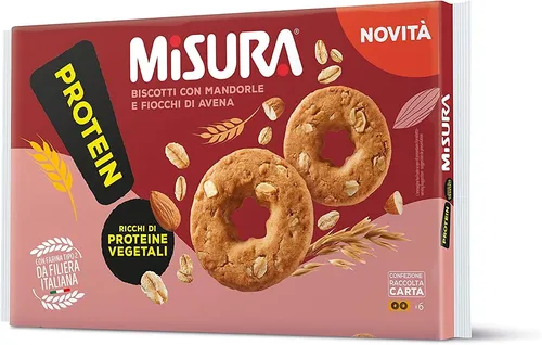 Misura Biscotti Mandorle e Avena,Proteinkekse Mandeln und Haferflocken 260g
