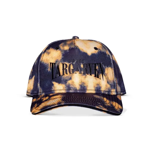 Game Of Thrones Targaryen Baseball Cap - Hüte & Mützen, stylische Baseballkappe mit House Targaryen Print und einzigartigem Tie-Dye Design für Fans der Serie.