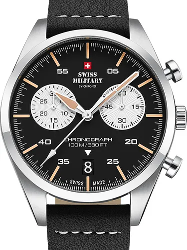 Swiss Military Chronograph SM34090.03 Herrenuhr 43mm