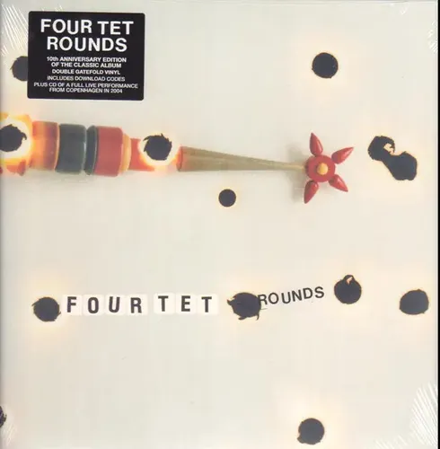 DOUBLE Four Tet Rounds 10TH ANNIVERSARY ED / BONUS CD NEW OVP Vinyl LP & MP3