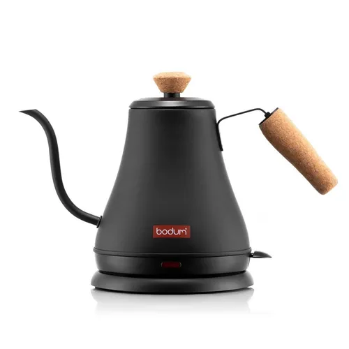 Bodum French Press Kanne - Wasserkocher mit innovativem Design, ideal für aromatischen Kaffee und Tee, einfach in der Handhabung und leicht zu reinigen.
