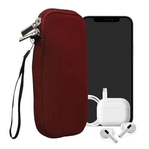 kwmobile Handytasche für Smartphones XXL in rot von kwmobile